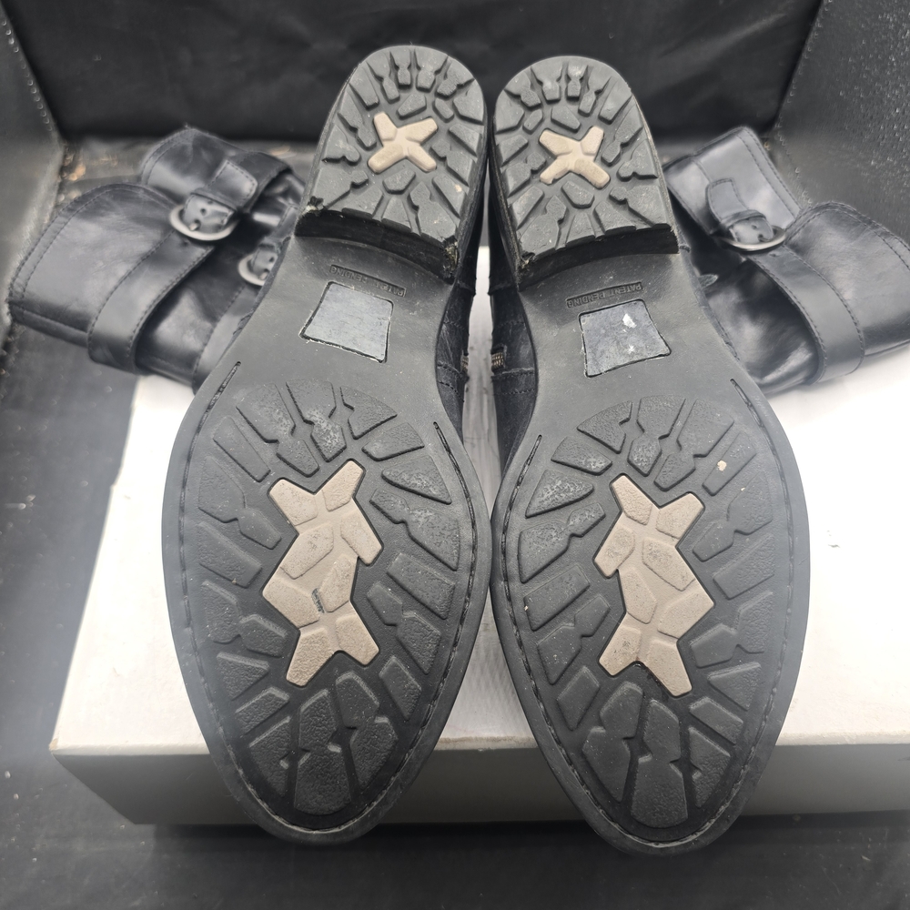 Born Black Lace Up Boots - Picture 7 of 7